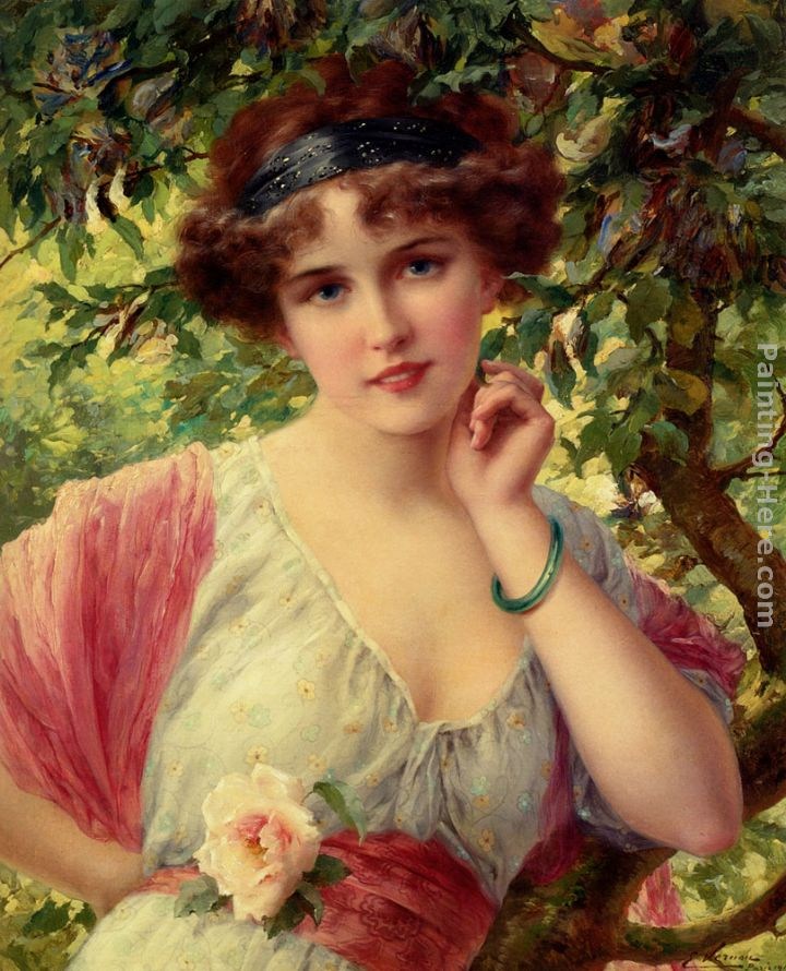 Emile Vernon A Summer Rose